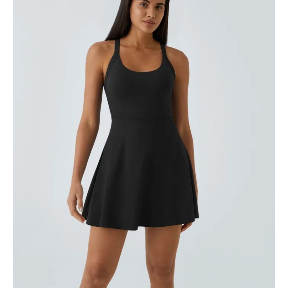 HALARA Soft Black Dress